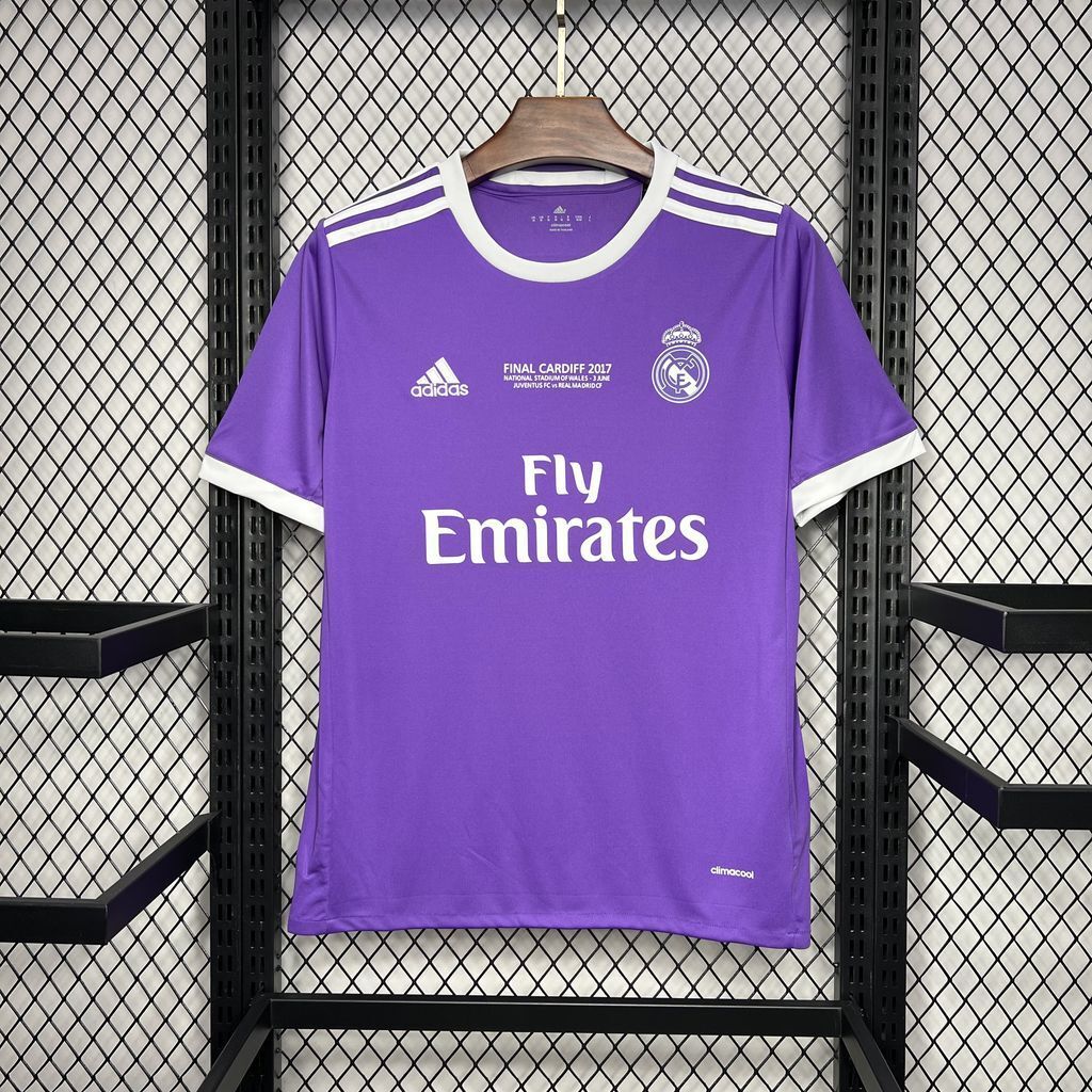 Maillot Real Madrid 2016/17 Rétro – Extérieur