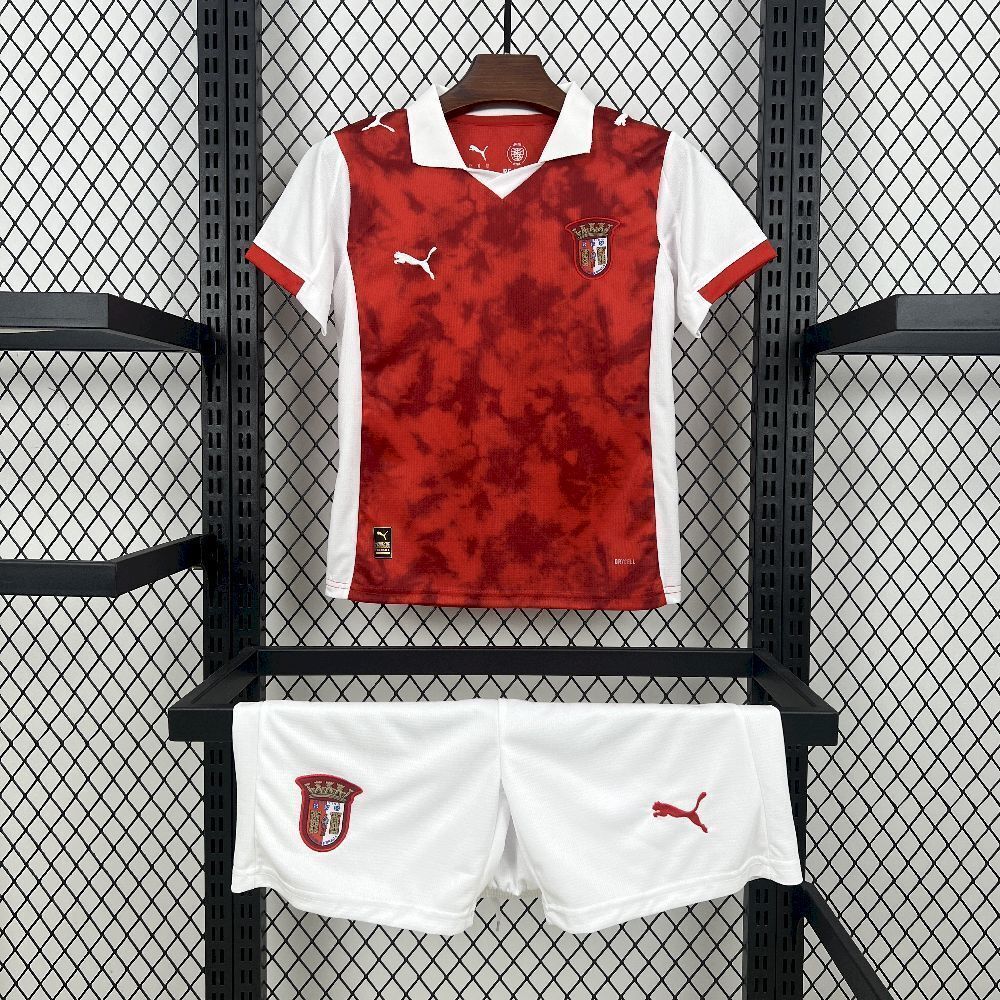 Kit Enfant SC Braga 2025/26 – Domicile