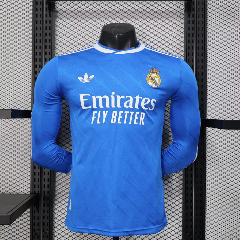 Maillot Real Madrid Manches Longues 2025/26 Third – Player Version