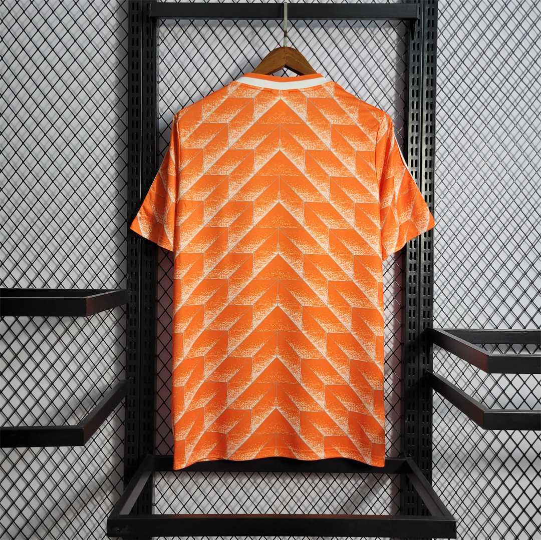 Camiseta retro de local de los Países Bajos de 1988