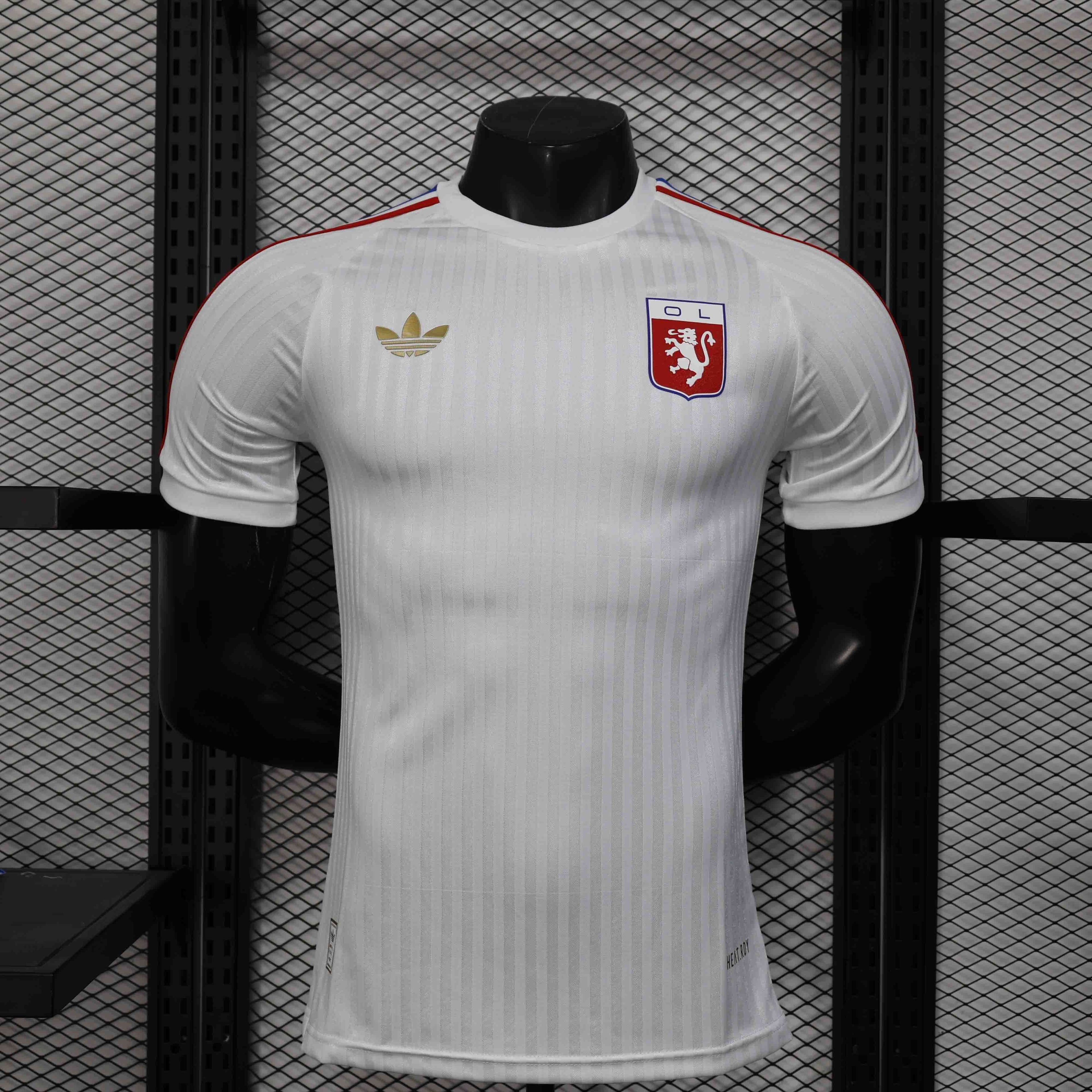 Maillot Olympique Lyonnais 75th Anniversaire 2025/26 – Player Version