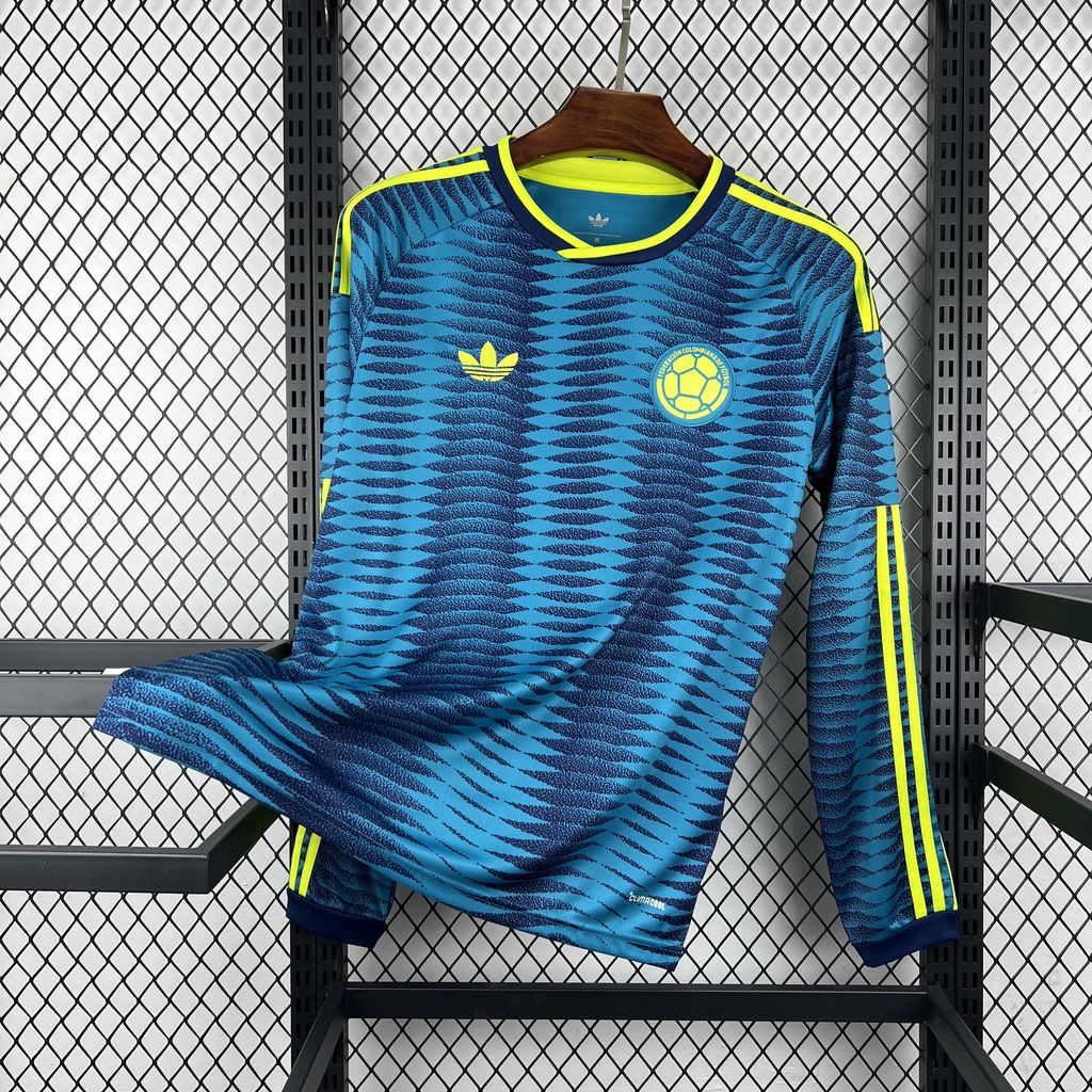 Maillot Colombie Manches Longues Coupe du Monde 2026 – Extérieur