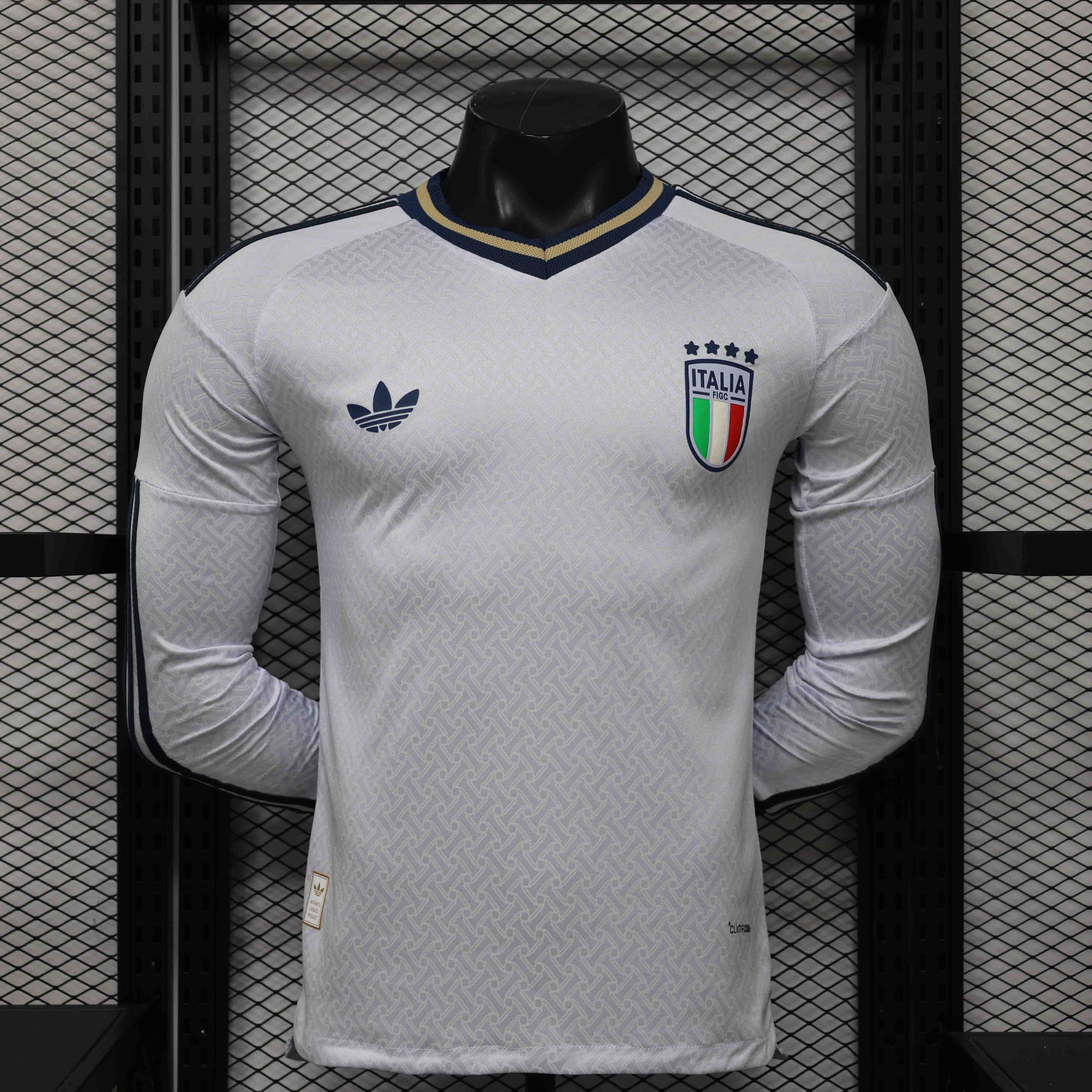 Maillot Italie Manches Longues Coupe du Monde 2026 Extérieur – Player Version