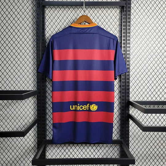 Maillot FC Barcelone 2015/16 Rétro – Domicile