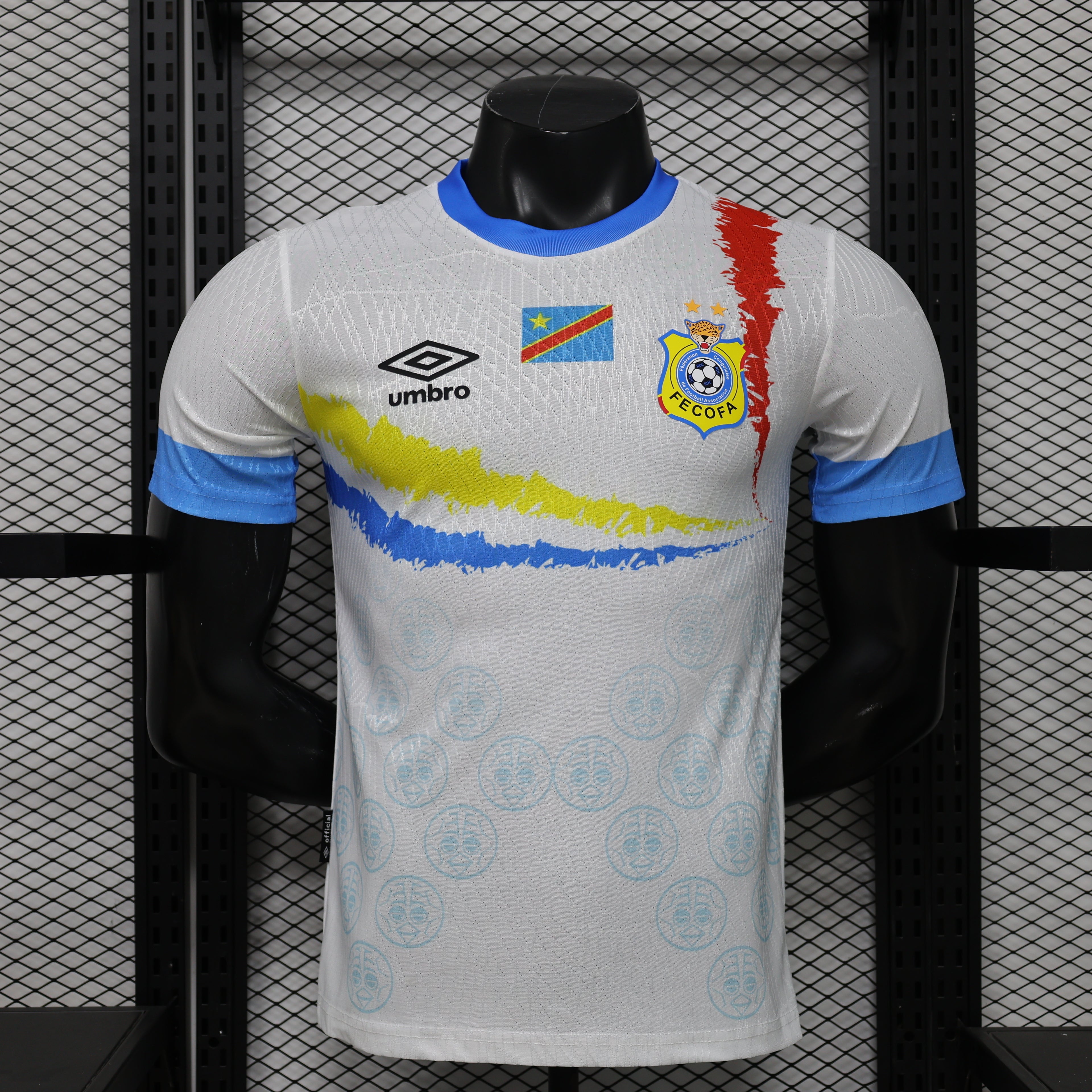 Maillot Congo CAN 2025 Extérieur – Player Version