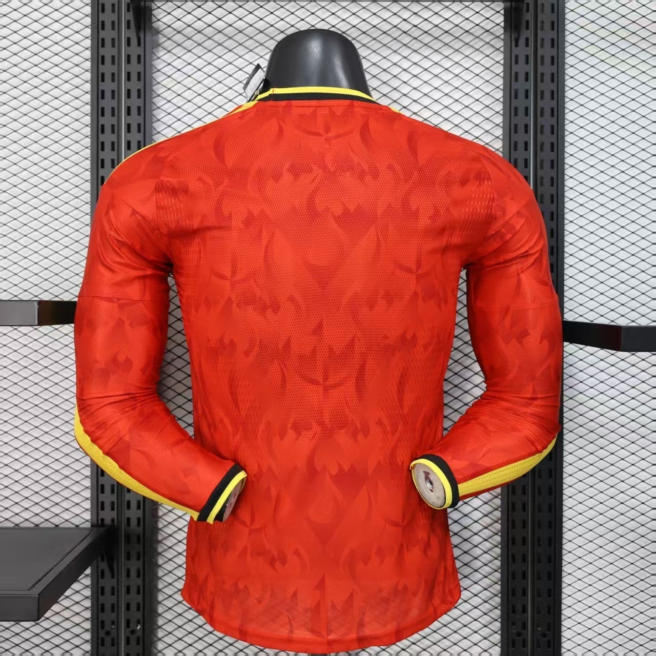 Maillot Belgique Manches Longues Coupe du Monde 2026 Domicile – Player Version