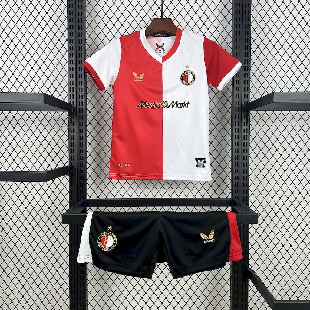Kit Enfant Feyenoord Rotterdam 2025/26 – Domicile