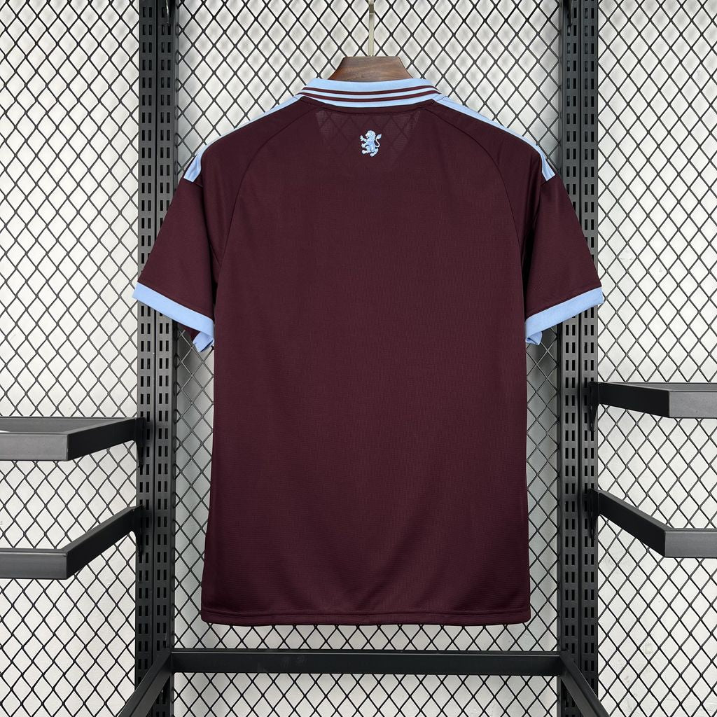 Camiseta local del Aston Villa de la Premier League 2025/26