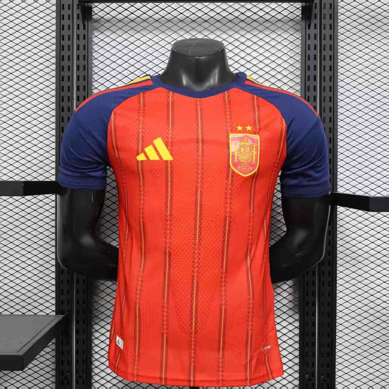Maillot Espagne Coupe du Monde 2026 Domicile 2 Stars – Player Version