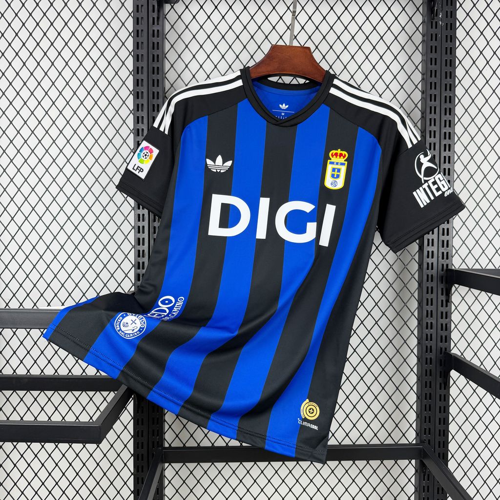 Maillot Real Oviedo 100th Anniversaire 2025/26