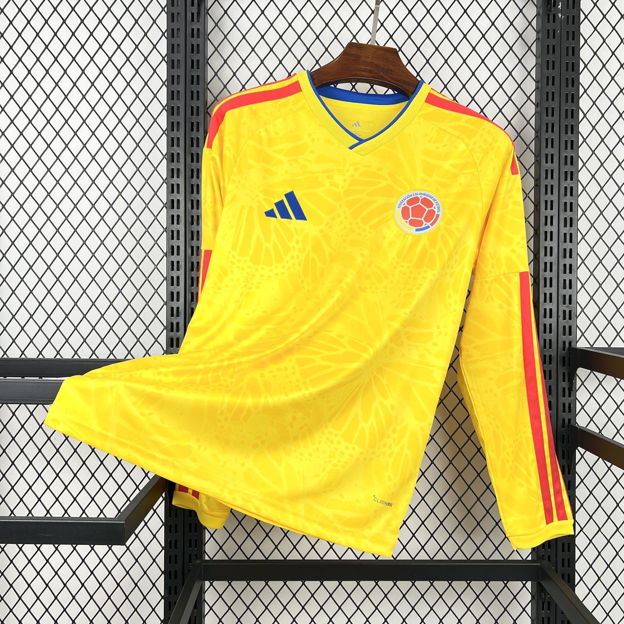 Maillot Colombie Manches Longues Coupe du Monde 2026 – Domicile