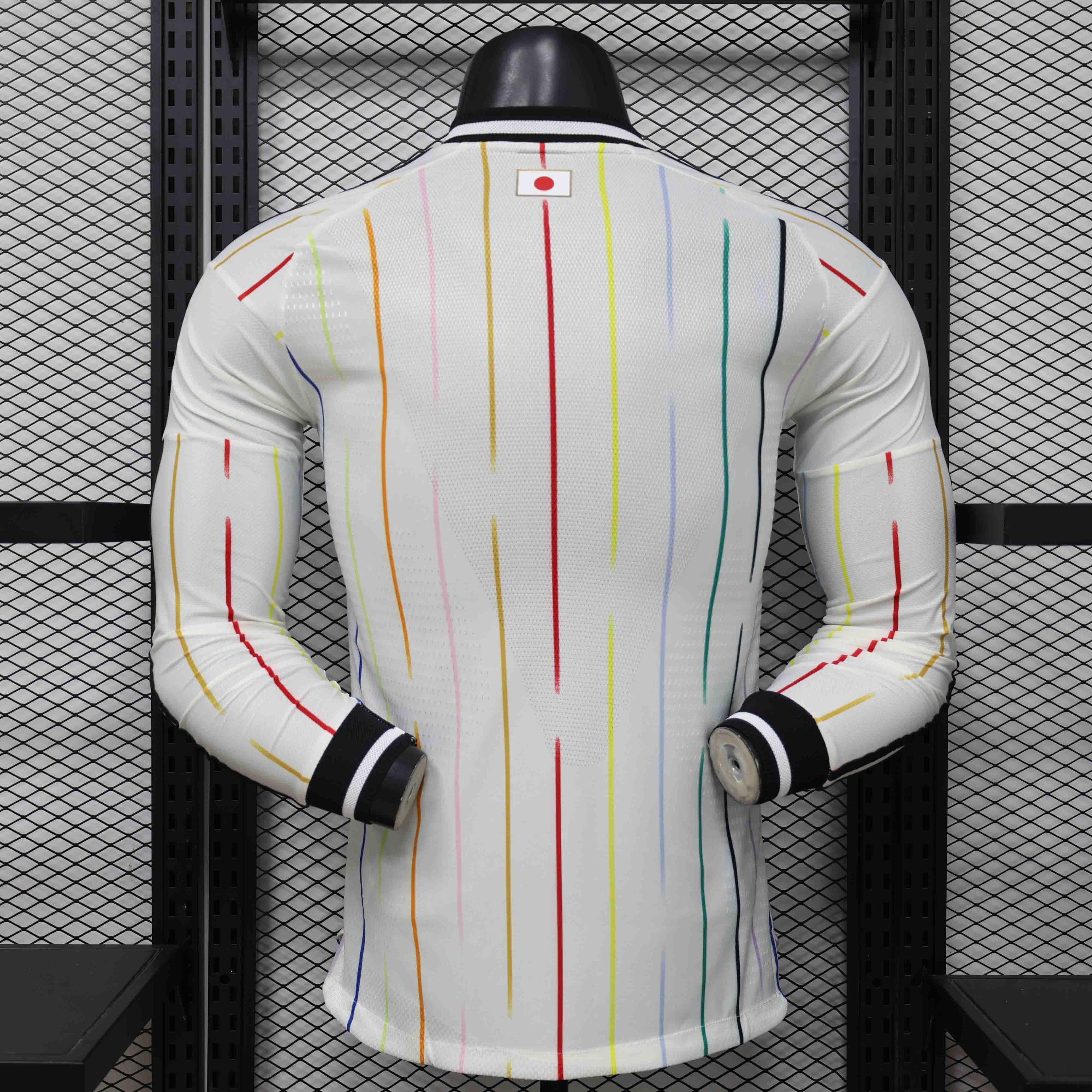 Maillot Japon Manches Longues Coupe du Monde 2026 Extérieur – Player Version