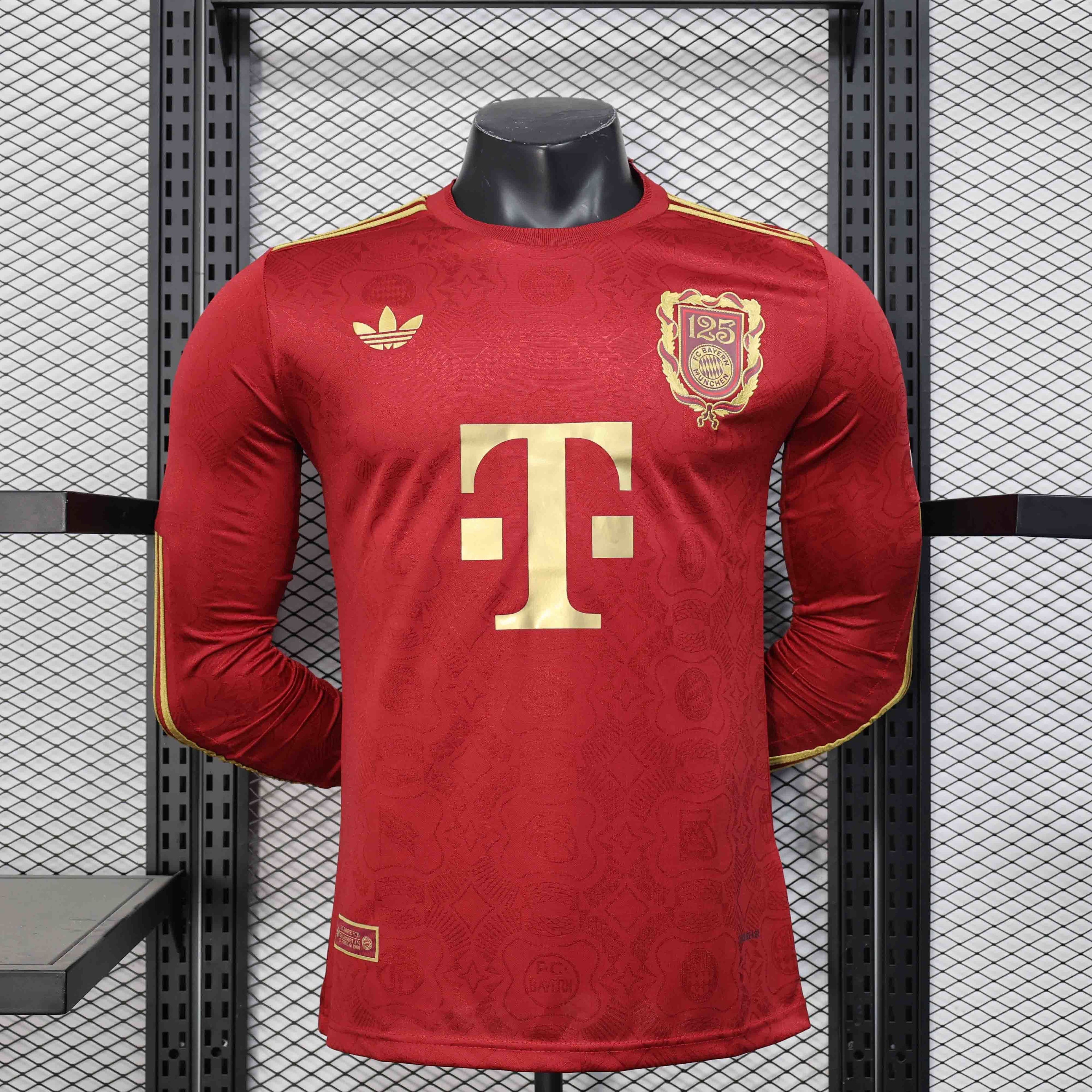 Maillot Bayern Munich 125th Anniversaire Manches Longues 2025/26 – Player Version