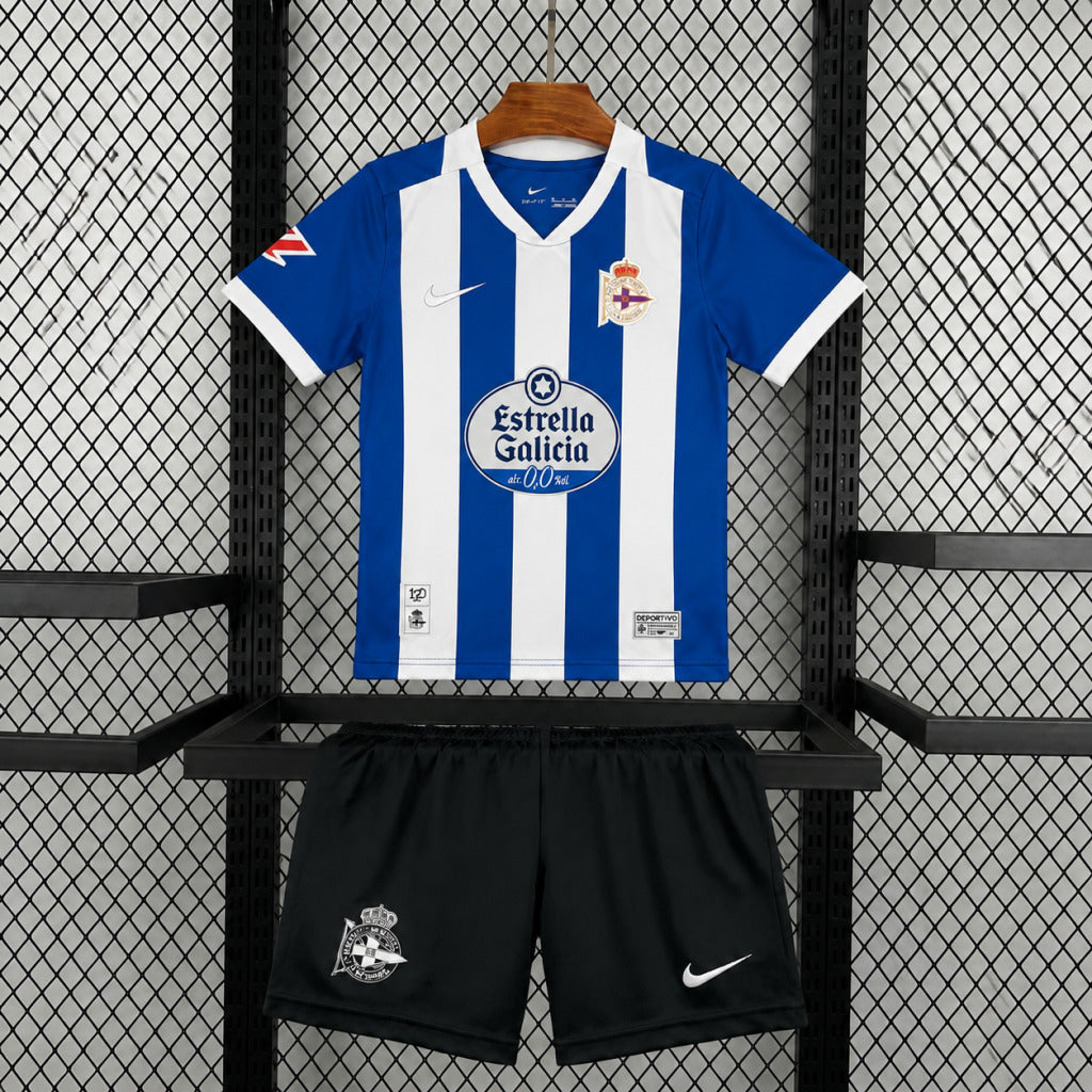 Kit Enfant Deportivo De La Coruna 2026/27 – Domicile