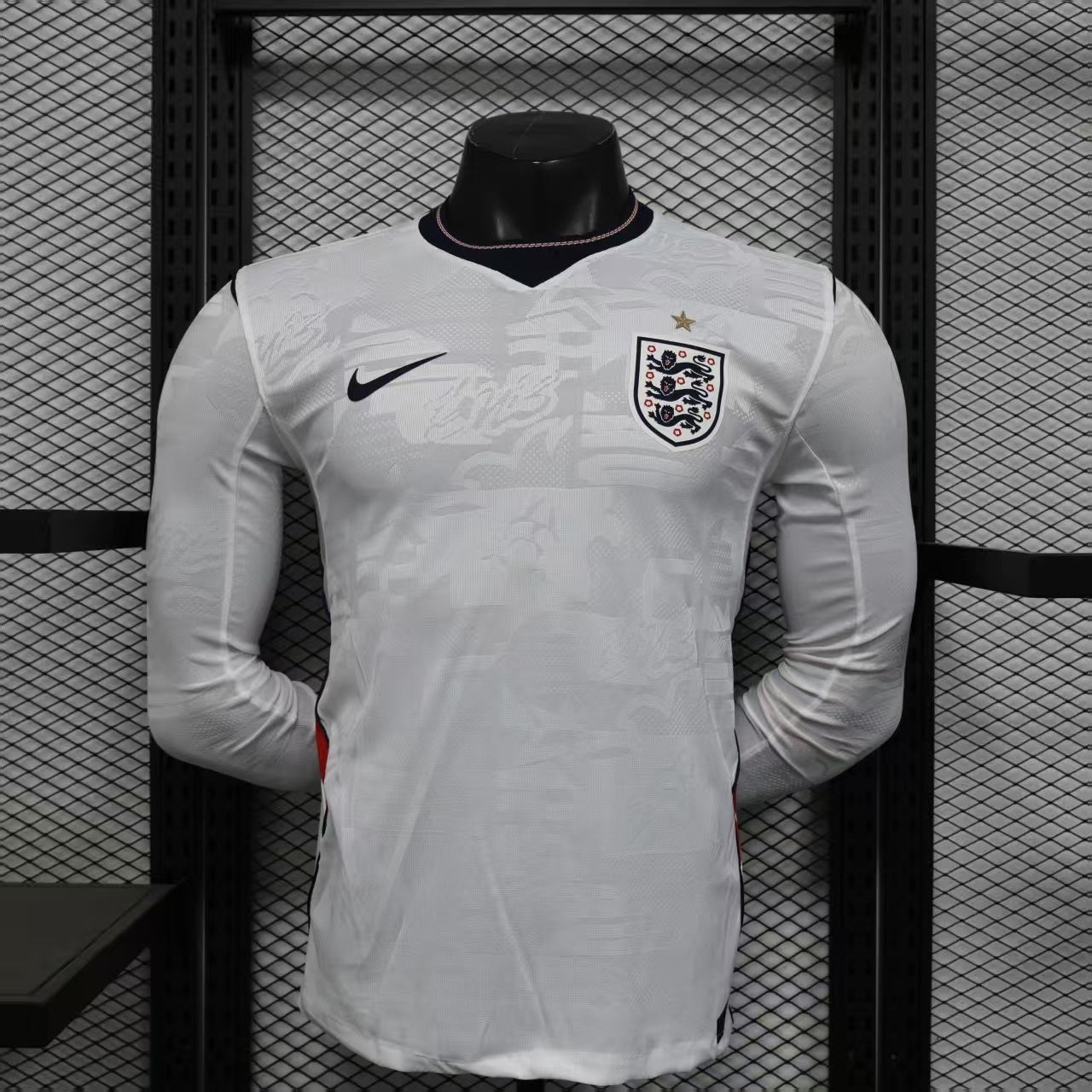 Maillot Angleterre Manches Longues Coupe du Monde 2026 Domicile – Player Version