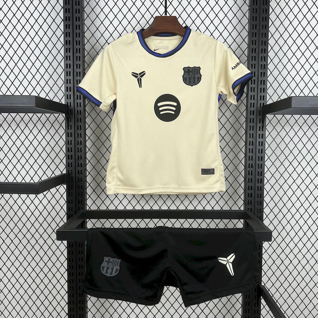 Kit Enfant Barcelona 2025/26 – Extérieur