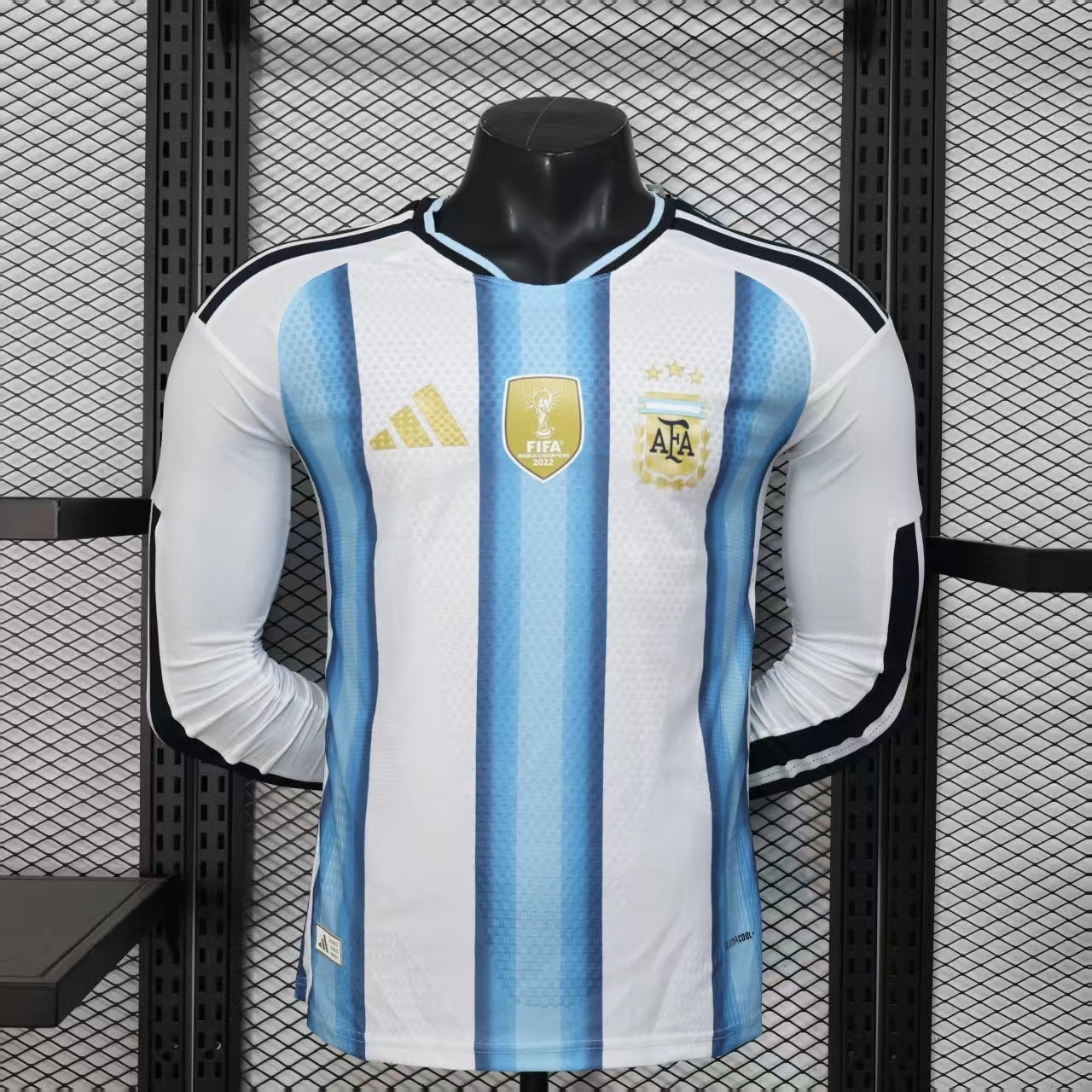 Maillot Argentine Manches Longues Coupe du Monde 2026 Domicile – Player Version