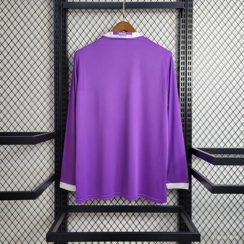 Camiseta retro de visitante del Real Madrid 2016/17