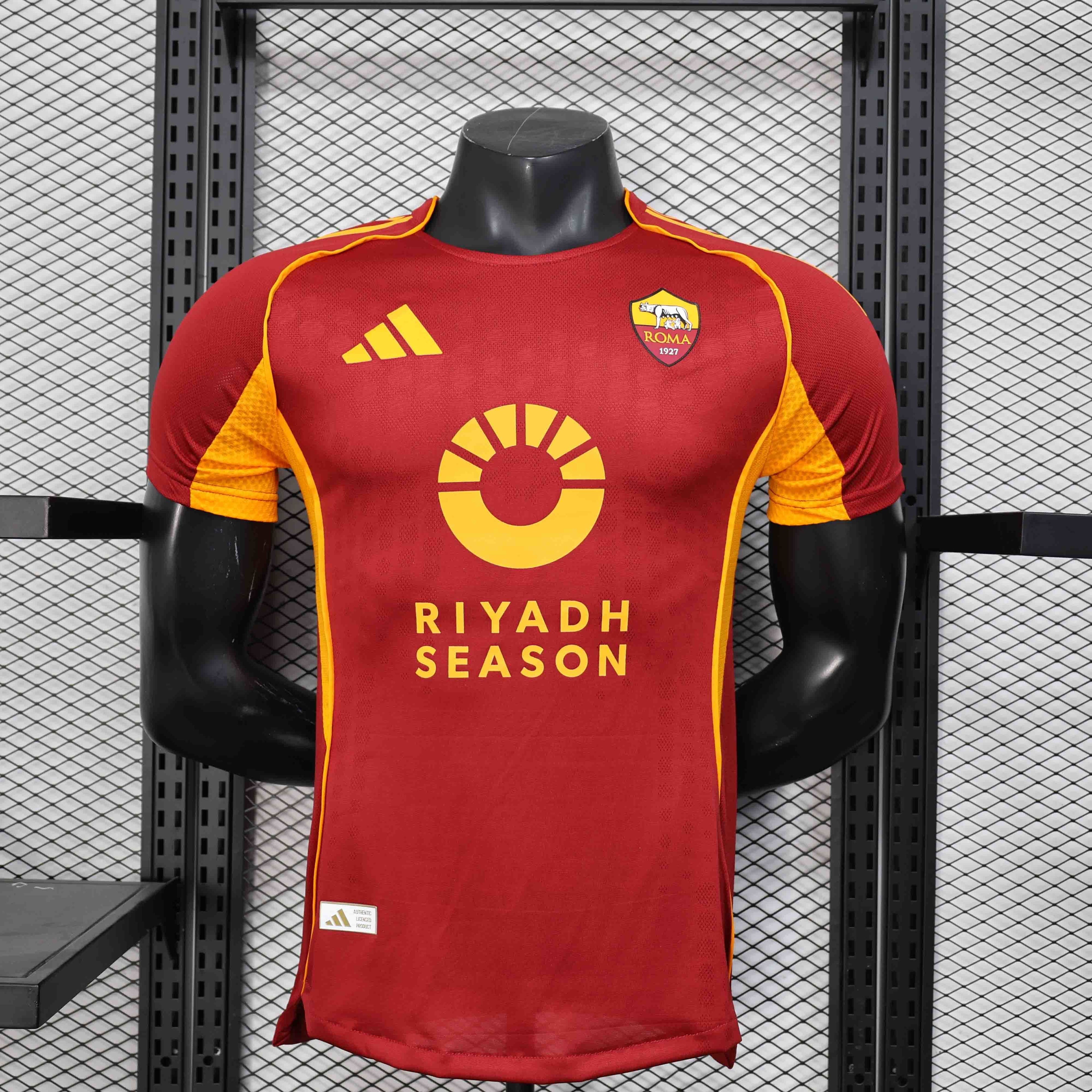 Maillot AS Roma 2025/26 Domicile – Player Version