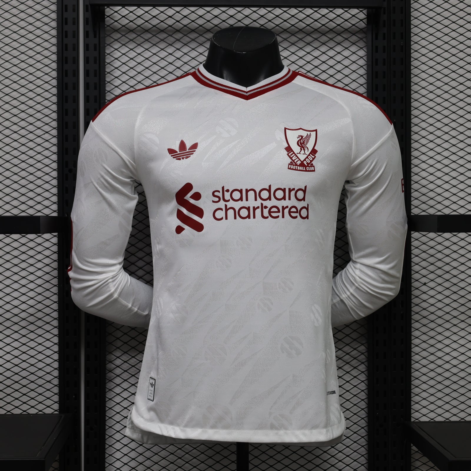Maillot Liverpool Manches Longues 2026/27 Extérieur – Player Version