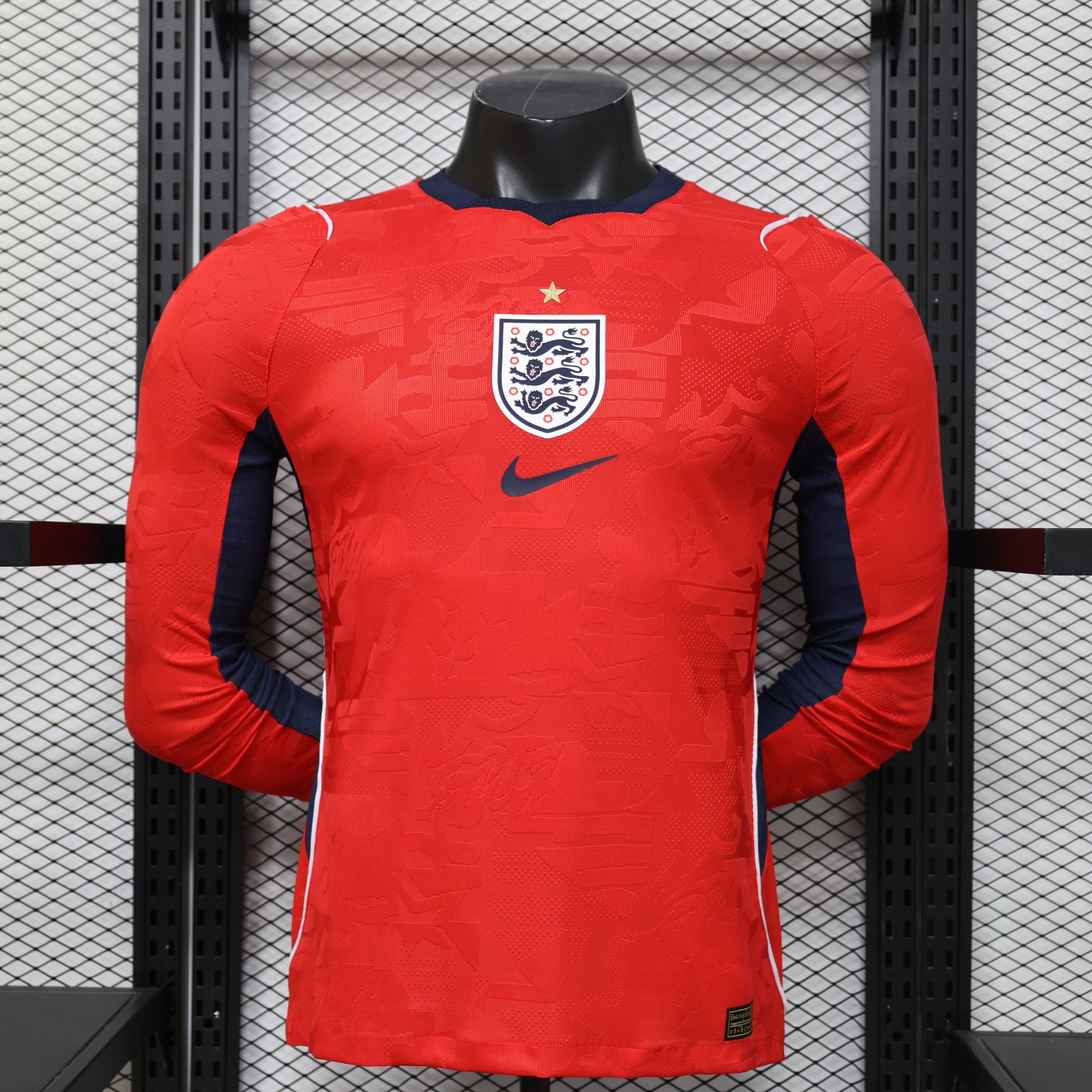 Maillot Angleterre Manches Longues Coupe du Monde 2026 Domicile – Player Version