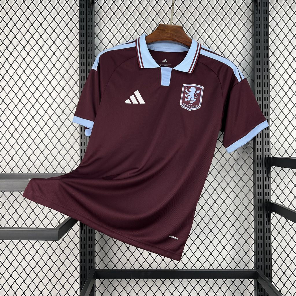 Camiseta local del Aston Villa de la Premier League 2025/26