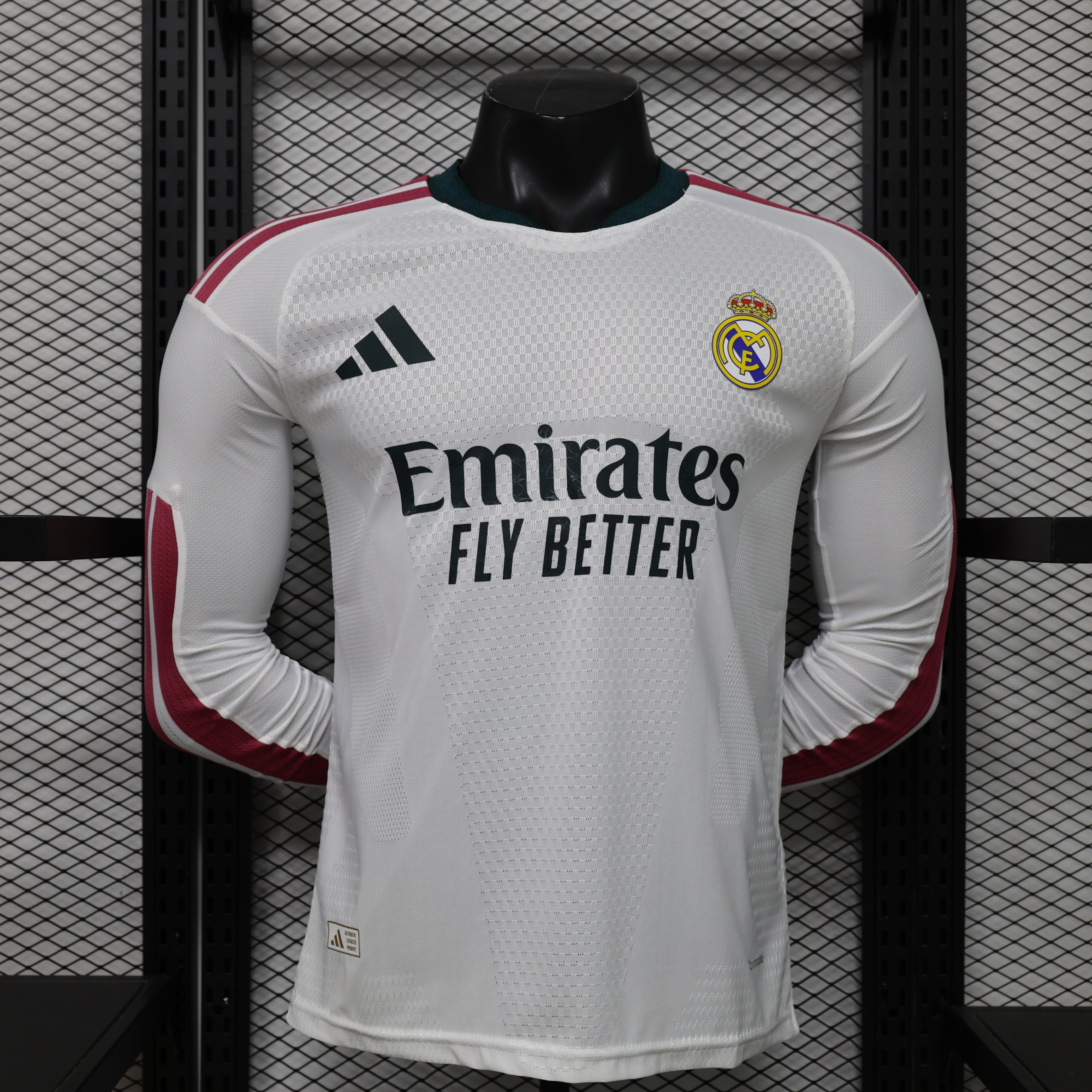 Maillot Real Madrid Manches Longues 2026/27 Domicile – Player Version