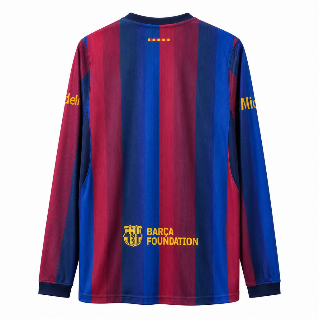 Maillot FC Barcelona Manches Longues 2026/27 – Domicile