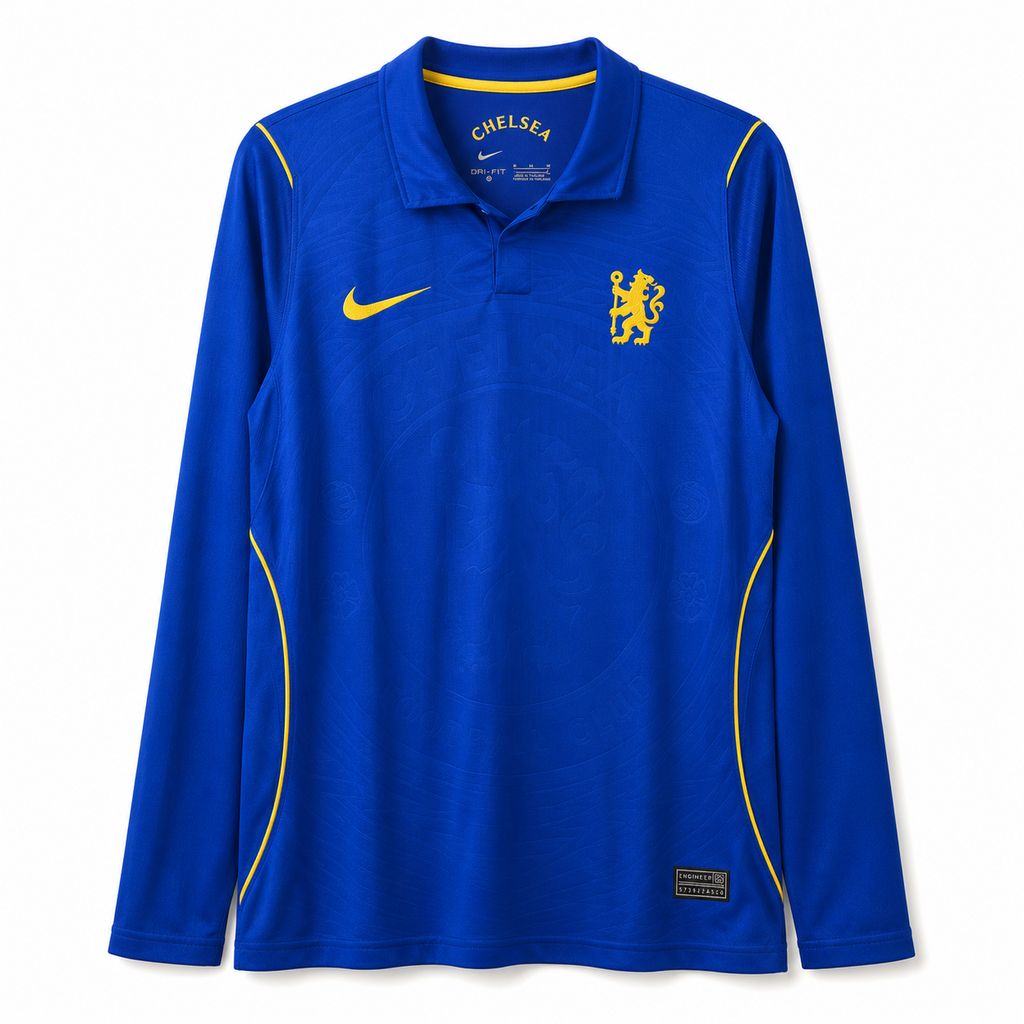 Maillot Chelsea Manches Longues 2026/27 – Domicile
