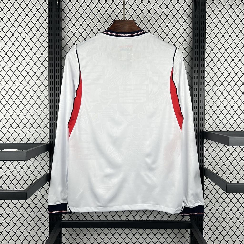 Maillot Angleterre Manches Longues Coupe du Monde 2026 – Domicile