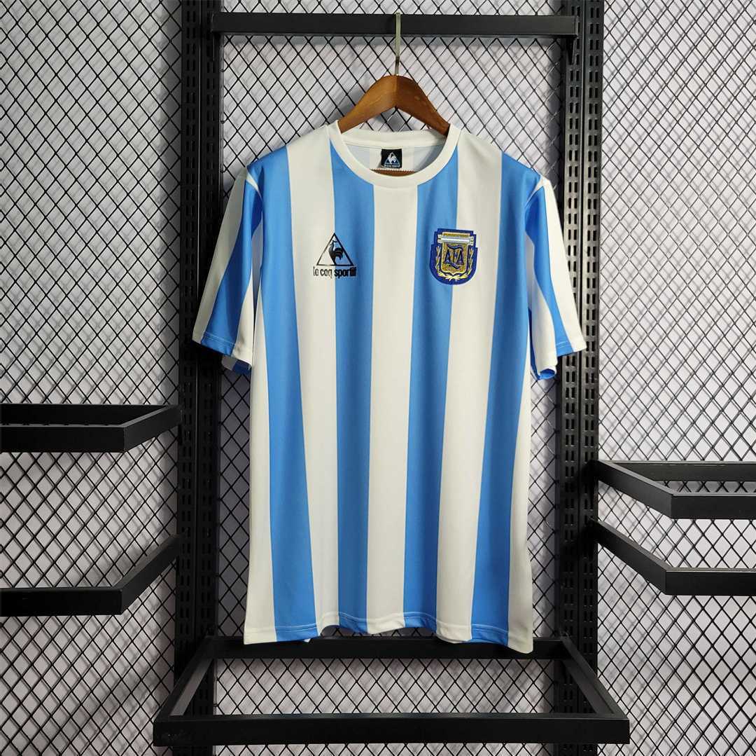 Camiseta Retro Argentina 1986 Local