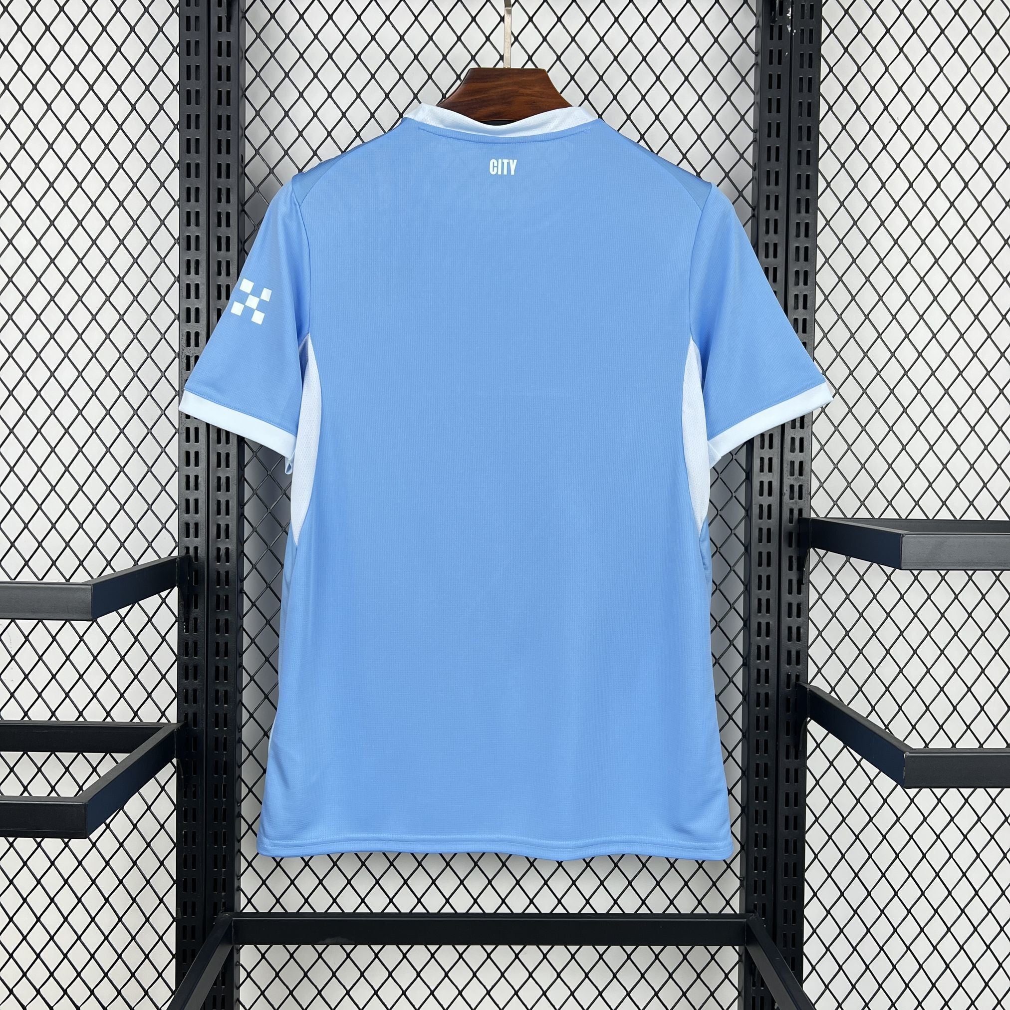 Camiseta local del Manchester City de la Premier League 2025/26