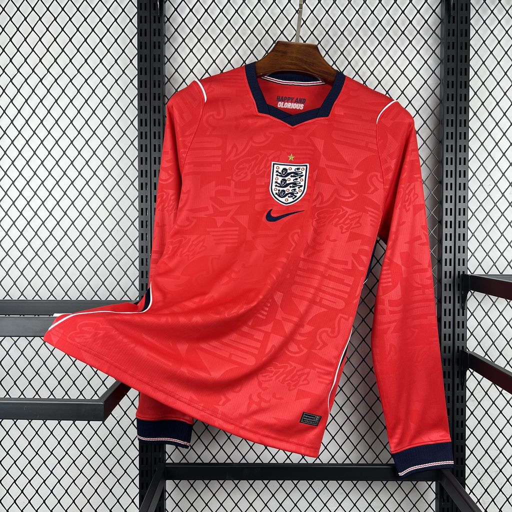 Maillot Angleterre Manches Longues Coupe du Monde 2026 – Extérieur