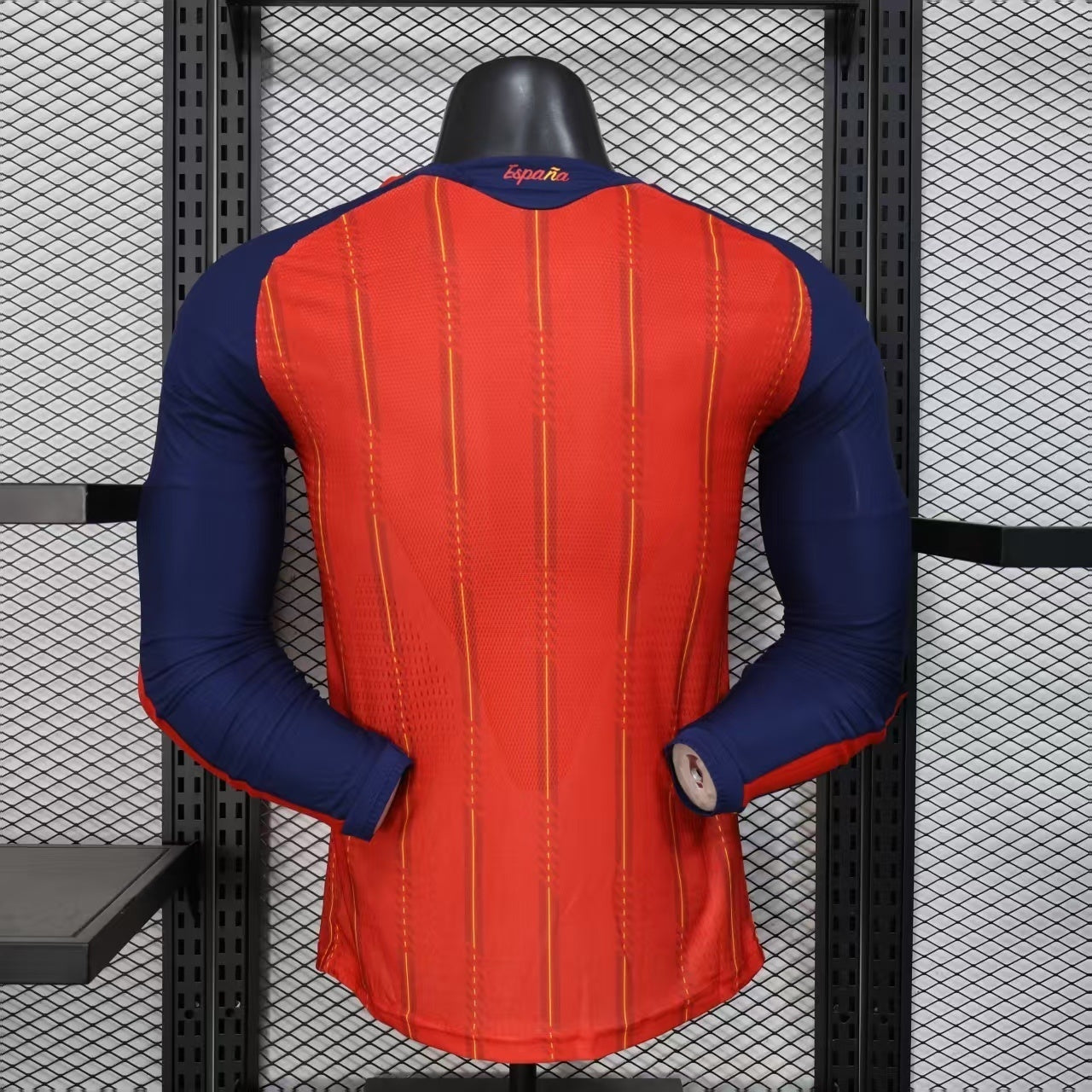 Maillot Espagne Manches Longues Coupe du Monde 2026 Domicile – Player Version