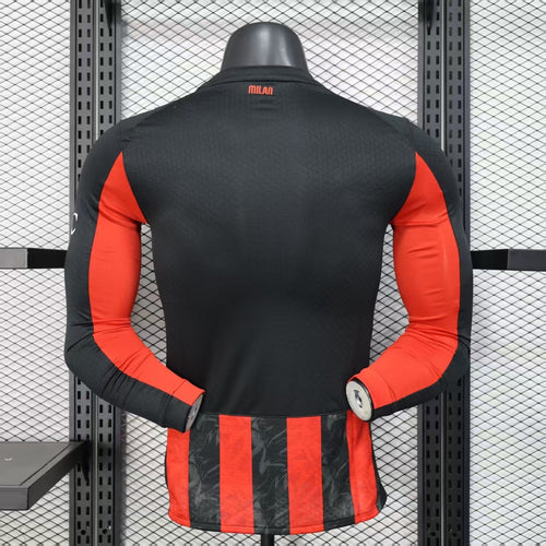 Maillot AC Milan Manches Longues 2025/26 Domicile – Player Version