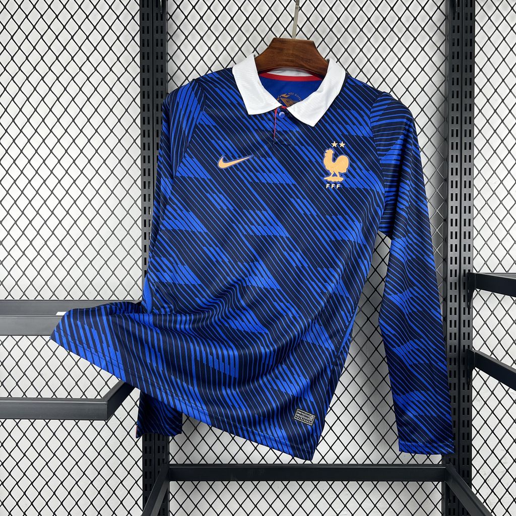 Maillot France Manches Longues Coupe du Monde 2026 – Domicile
