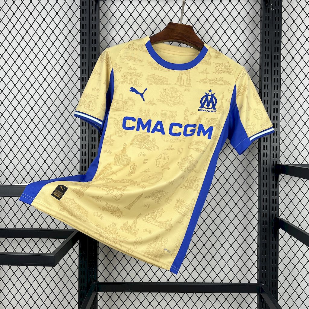 Maillot Olympique de Marseille Ligue 1 2025/26 – Fourth