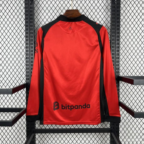 Camiseta local del AC Milan Serie A 2025/26