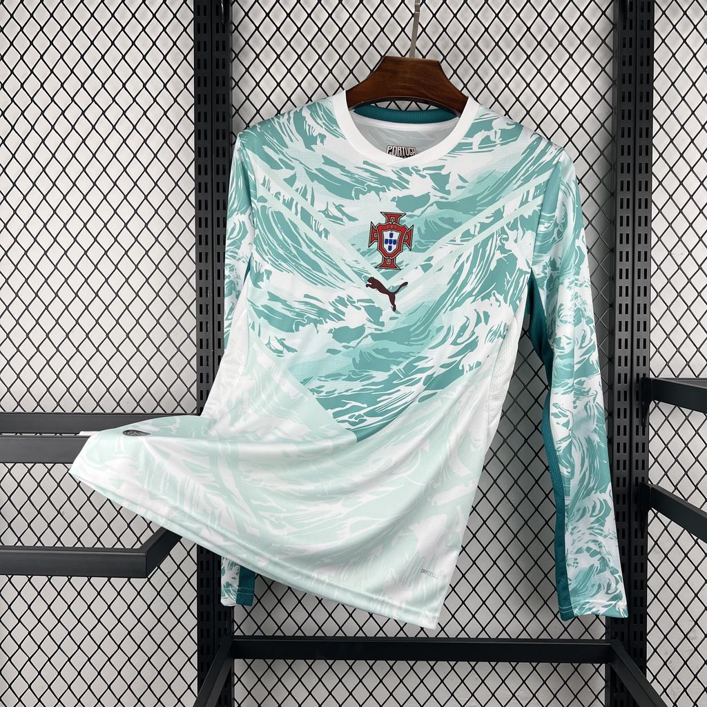 Maillot Portugal Manches Longues Coupe du Monde 2026 – Extérieur