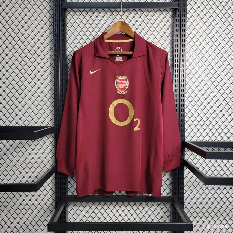 Arsenal 2005/2006 Retro Away Shirt