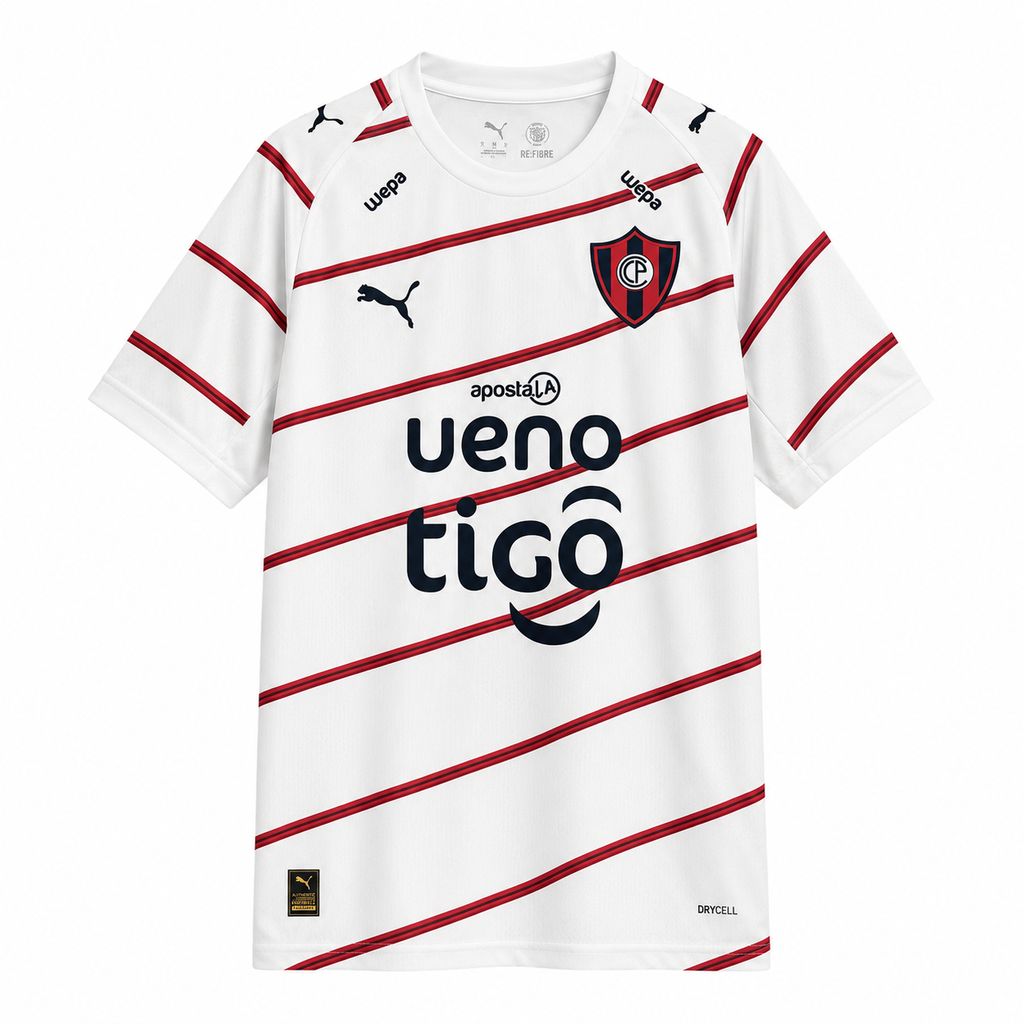 Maillot Cerro Porteno 2026/27 – Extérieur