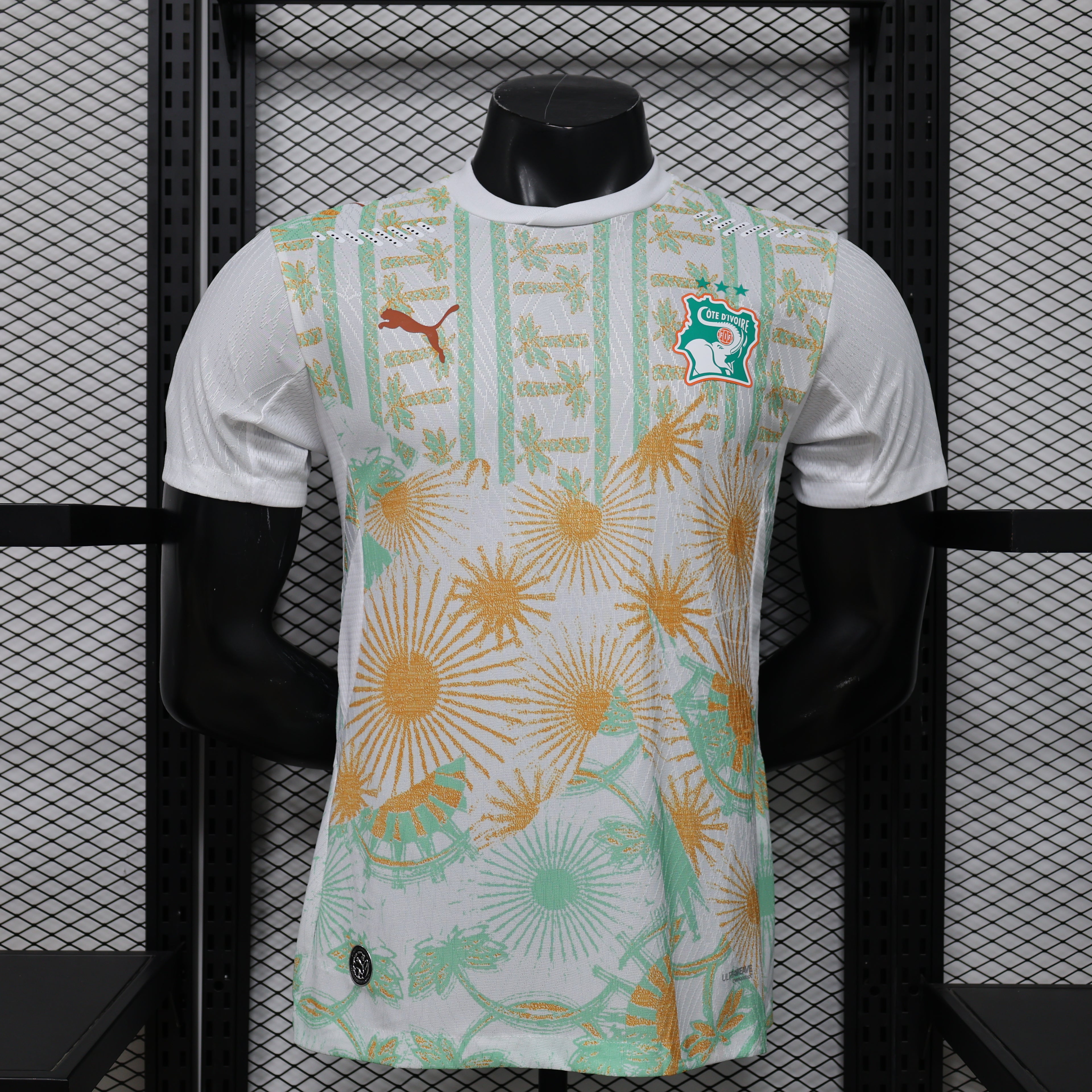 Maillot Cote d'Ivoire Coupe du Monde 2026 Extérieur – Player Version