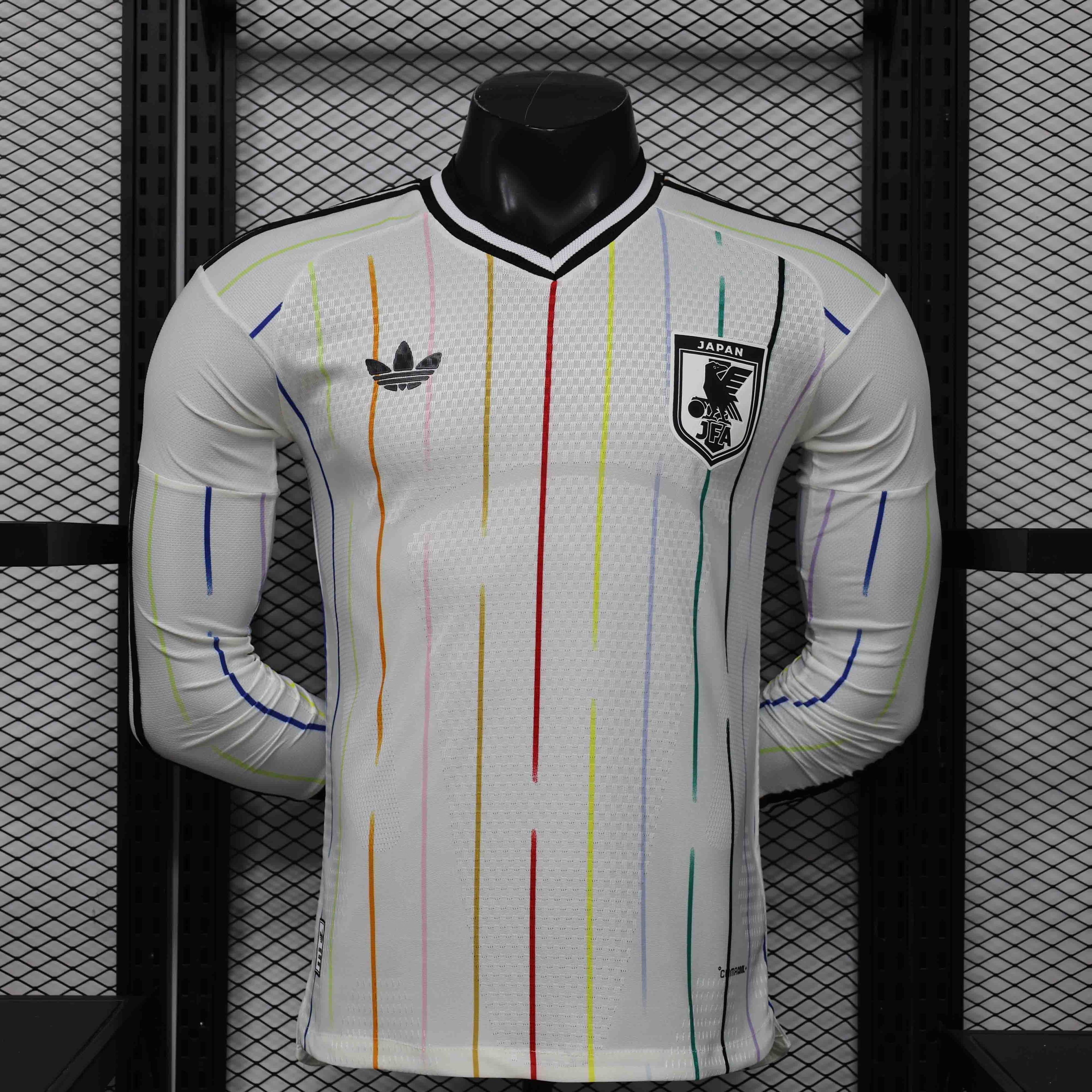 Maillot Japon Manches Longues Coupe du Monde 2026 Extérieur – Player Version