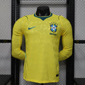 Maillot Brésil Manches Longues Coupe du Monde 2026 Domicile – Player Version