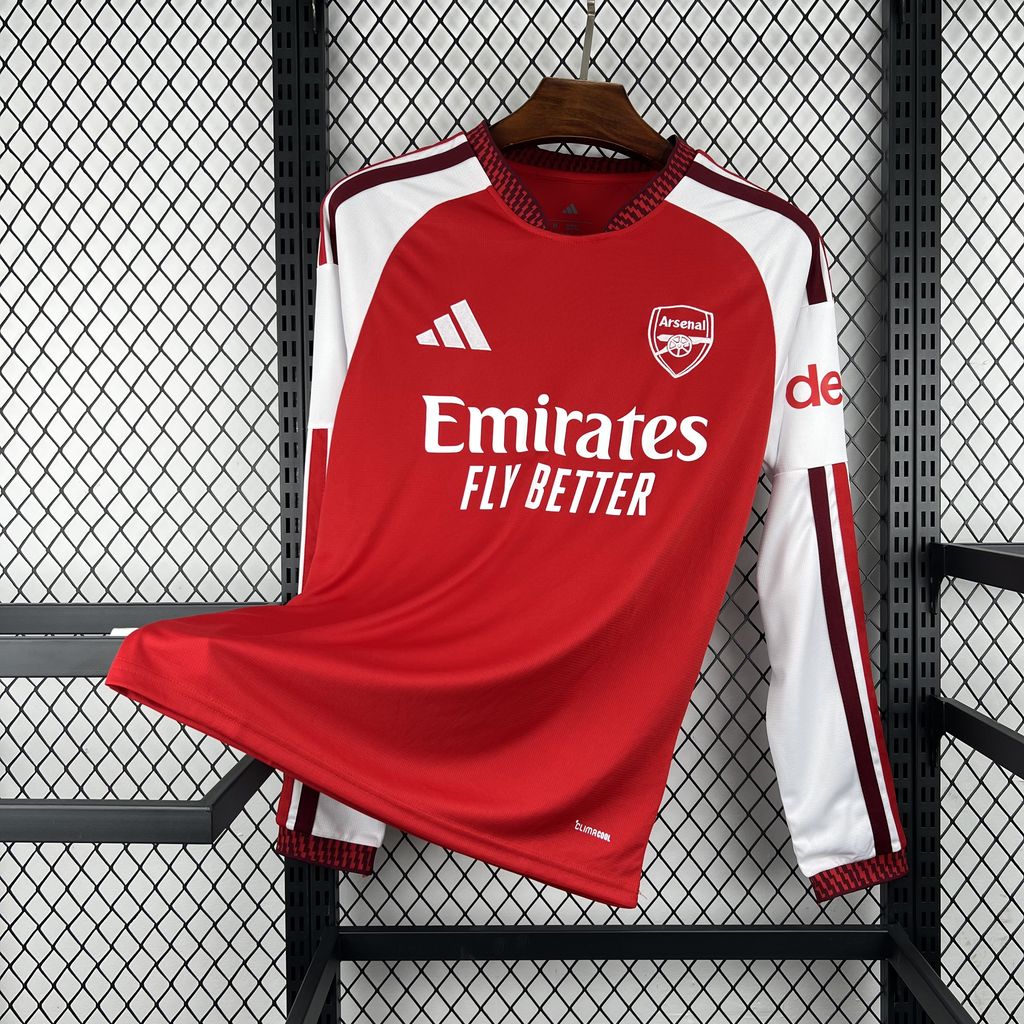 Maillot Arsenal Manches Longues Premier League 2026/27 – Domicile