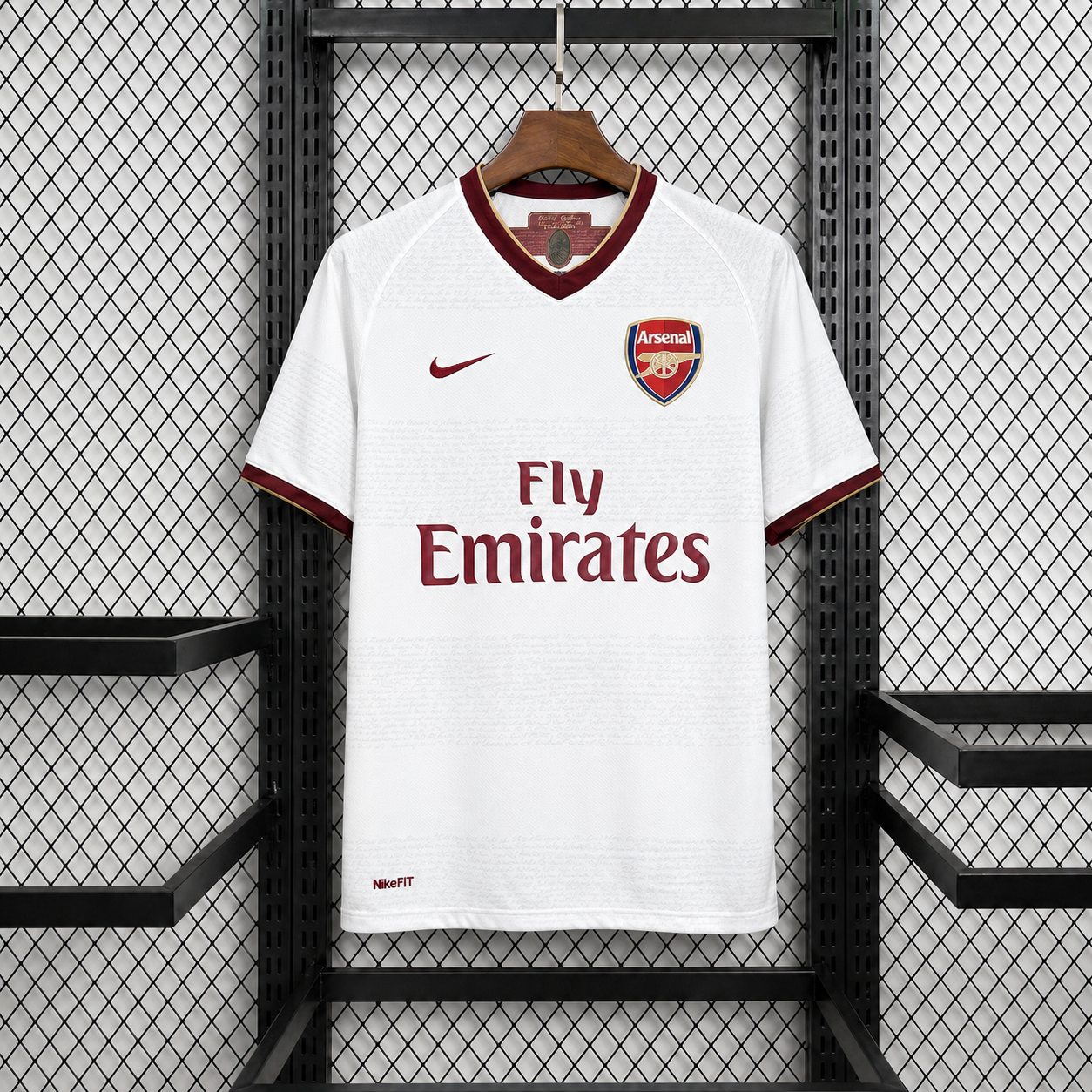Tercera equipación retro del Arsenal 2007/2008