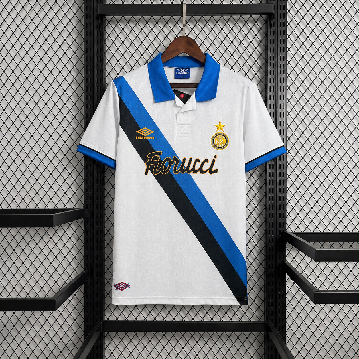 Camiseta retro de visitante del Inter de Milán 1994/1995