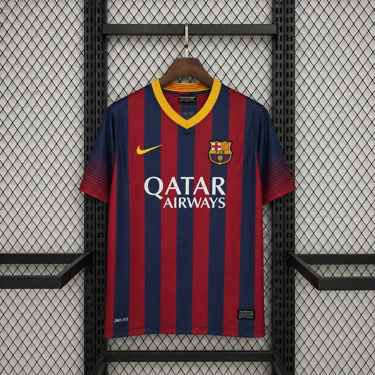 Maillot FC Barcelone 2013/14 Rétro – Domicile