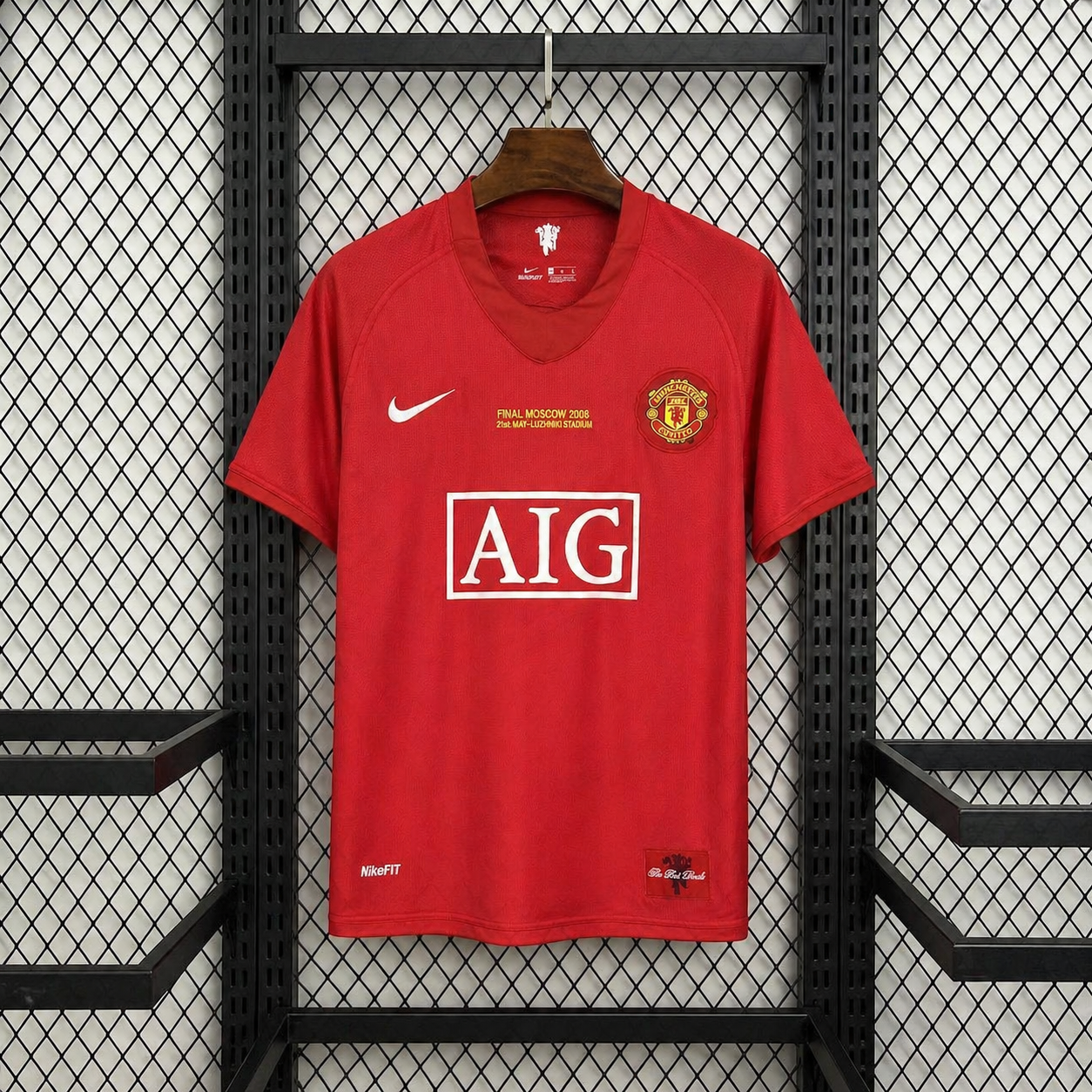 Maillot Manchester United Rétro 2007/2008 – Domicile