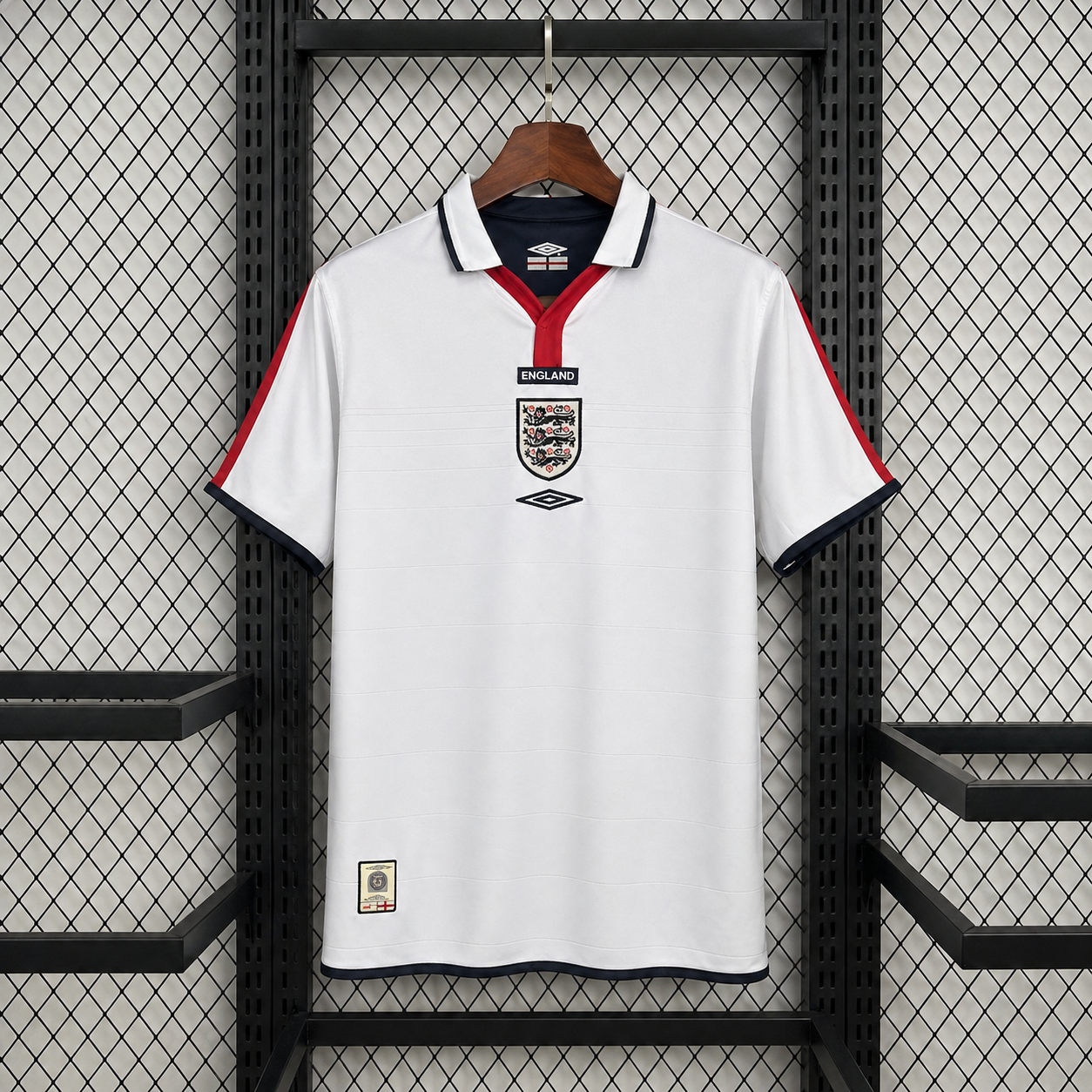 Camiseta retro de Inglaterra 2004